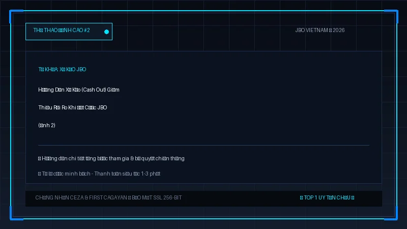 xả kèo jbo - Hướng Dẫn Xả Kèo (Cash Out) Giảm Thiểu Rủi Ro Khi Đặt Cược JBO - Hình 2 xả kèo jbo - Hướng Dẫn Xả Kèo (Cash Out) Giảm Thiểu Rủi Ro Khi Đặt Cược JBO - Hình 2